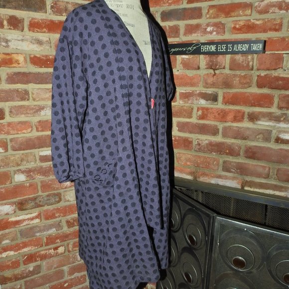 REBE Polka Dot Women's Coat - Picture 9 of 12